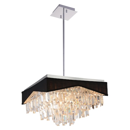 Cwi Lighting 13 Light Down Chandelier With Chrome Finish 5674P18C-B